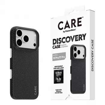 CARE by PanzerGlass Discovery vāciņš ar MagSafe iPhone 17 Pro - caurspīdīgs