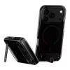 CARE by PanzerGlass Kickstand Case Smokey ar Black MagSafe iPhone 17 Pro Max