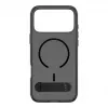 CARE by PanzerGlass Kickstand Case Smokey ar Black MagSafe iPhone 17 Pro Max
