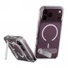 CARE by PanzerGlass Kickstand Case caurspīdīgs ar baltu MagSafe priekš iPhone 17 Pro Max