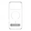 CARE by PanzerGlass Kickstand Case caurspīdīgs ar baltu MagSafe priekš iPhone 17 Pro Max