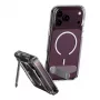 CARE by PanzerGlass Kickstand Case caurspīdīgs ar baltu MagSafe priekš iPhone 17 Pro Max