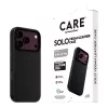 CARE by PanzerGlass Solo vegānas ādas futrālis melns ar MagSafe iPhone 17 Pro