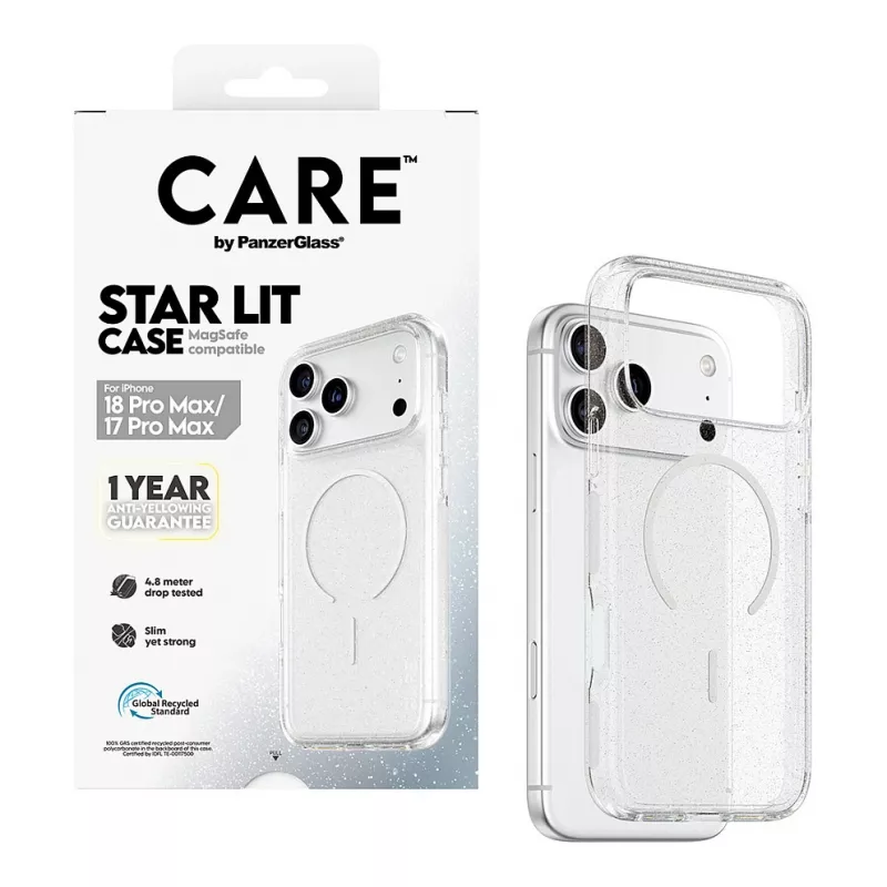 CARE by PanzerGlass Star Lit vāciņš ar MagSafe iPhone 17 Pro Max