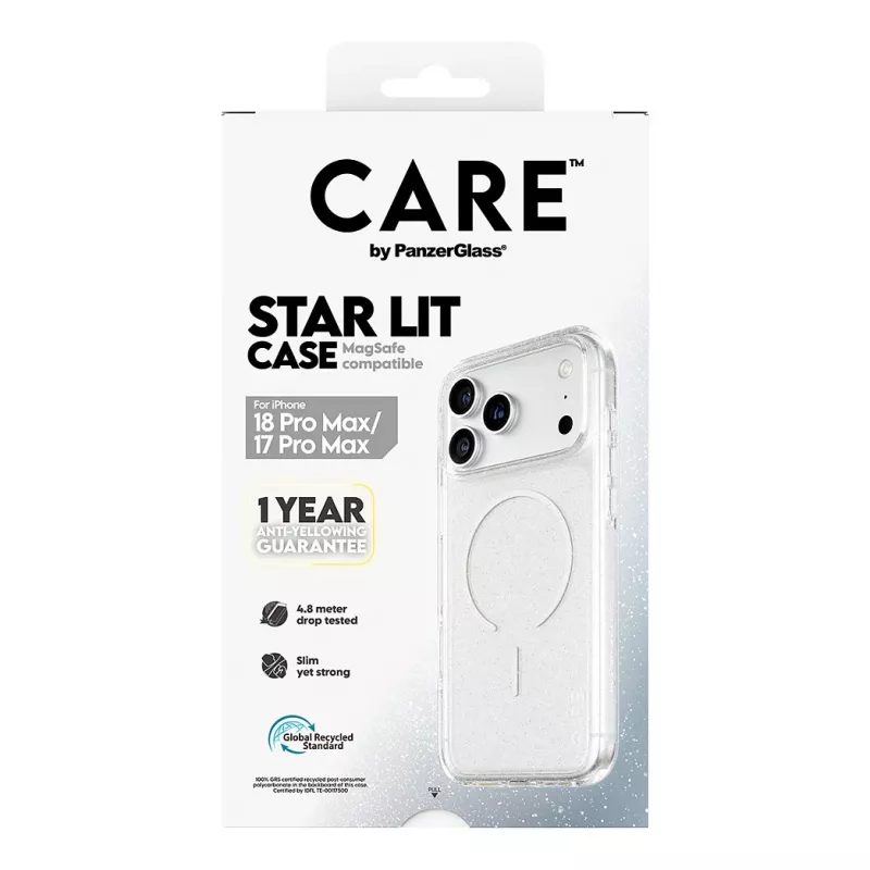 CARE by PanzerGlass Star Lit vāciņš ar MagSafe iPhone 17 Pro Max