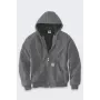 Carhartt Iconic Jacket J140 Firm Duck Active - vīriešu stepēta flaneļa odere darba jaka, ūdens atgrūdoša, Original Fit