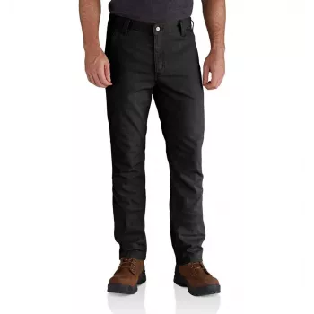 Carhartt Rigby Straight Fit Pant Black 32x30 - Stretch Canvas Work Bikses