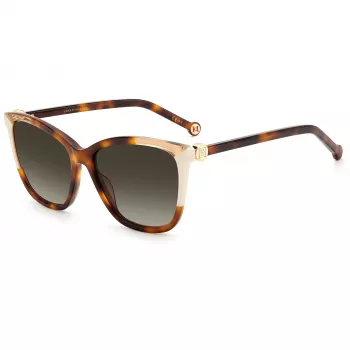 Carolina Herrera CH 0052/S Saulesbrilles Sievietēm Havana Brūns Gradients 58mm