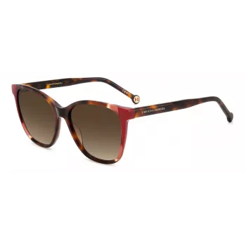 CAROLINA HERRERA CH0061SO6357H Sieviešu saulesbrilles Havana Brūns gradients 57mm