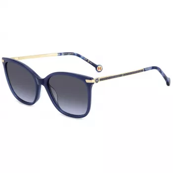 CAROLINA HERRERA HER0261GSPJP Sieviešu saulesbrilles - Havana Brūns Acetāta Rāmis, Brūnas Gradienta Lēcas, 55mm