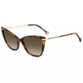 Carolina Herrera HER0262S086 Sieviešu saulesbrilles Havana Gradient Grey 57mm