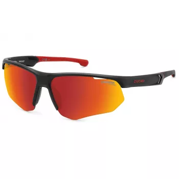 Carrera Ducati vīriešu saulesbrilles CARDUC044S003 Matēti melni pelēkas taisnstūra 69mm