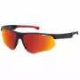 Carrera Ducati vīriešu saulesbrilles CARDUC044S003 Matēti melni pelēkas taisnstūra 69mm