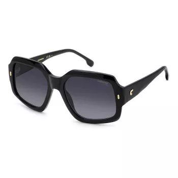 CARRERA sieviešu saulesbrilles CARRERA3045S8 – taisnstūra acetāta rāmis, UV400 aizsardzība, 56 mm lēcas