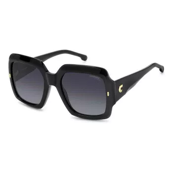 CARRERA Women Sunglasses CARRERA3004S8 - Black Frame, Grey Gradient Lens, 54/21/140 mm