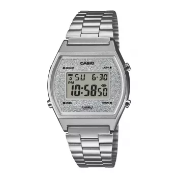 CASIO B640WDG-7DF Unisex Digital Pulkstenis 38,9mm Sudraba Nerūsējošais Tērauds