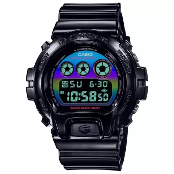 CASIO G-SHOCK DW6900RGB1ER Digitālais Pulkstenis 54mm Melns Sveķi