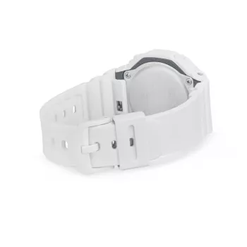 CASIO GMA-S2100MD-7AE Sieviešu Analog-Digital Pulkstenis, 46,2mm, Balta Siksniņa