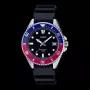Casio MDV-10-1A2VDF vīriešu analogais kvarca pulkstenis, 38.5 mm, melns ciparnīcas, sveķu siksniņa, 5 ATM ūdensizturība