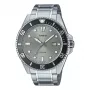CASIO MDV107D8AVDF Vīriešu analogais kvarca pulkstenis, 49.5mm nerūsējošais tērauds, melns ciparnīca