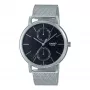 CASIO MTP-B310M-1AVEF Unisex Analog Quartz Watch, Stainless Steel Mesh Band, 50m Water Resistant
