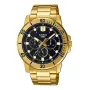 CASIO MTPVD300G1EUD Vīriešu analogais kvarca pulkstenis 45 mm Nerūsējošais tērauds Zelta tonis