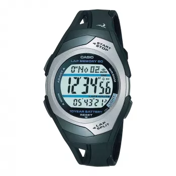 CASIO STR-300C-1VEF Unisex Digital Watch 35.2mm Resin Black