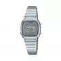 Casio LA670WA-7 sieviešu digitālais pulkstenis – 30mm sudraba nerūsējošais tērauds
