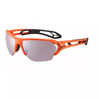 CEBE CBS078-S vīriešu sporta saulesbrilles – matēti melns rāmis, pelēki zilas lēcas (77/16/121 mm)