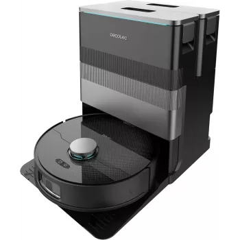 Cecotec Conga X70 Robot Putekļsūcējs, 15000 Pa, 5200 mAh, 240 min, Slapjā&Sausā Tīrīšana, Melns