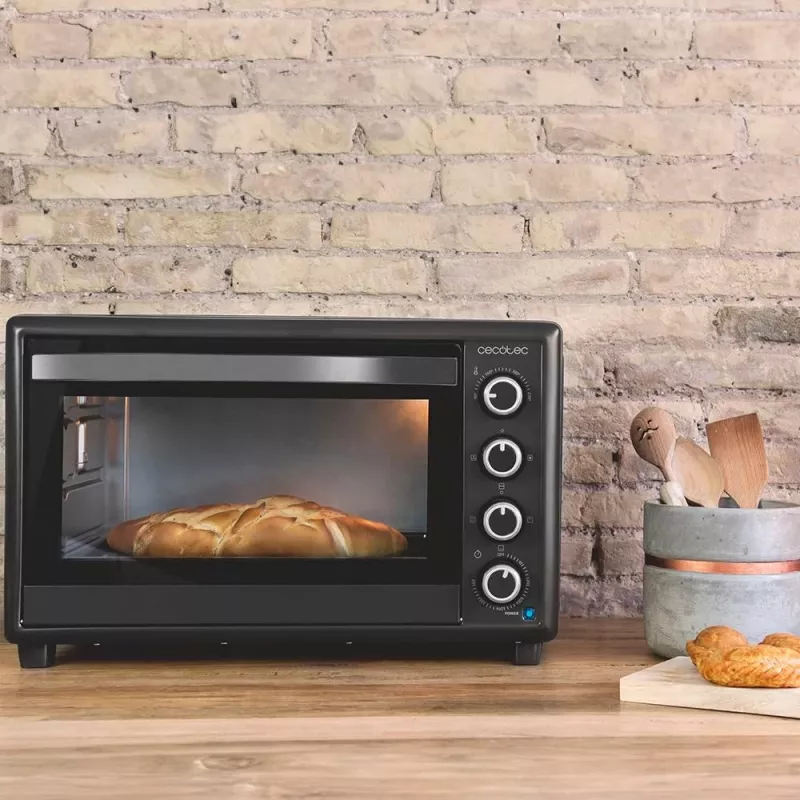 Cecotec Bake&Toast 4600 Black Gyro galda cepeškrāsns, 46 l, 2000 W