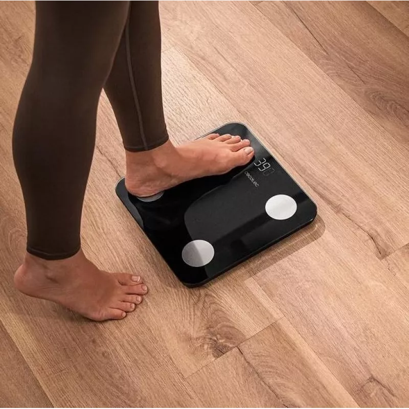 Cecotec Surface Precision Smart Vannas Istabas Svari 180 kg Melni