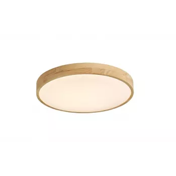 Griestu LED lampa NATA 4000K 41CM WOOD