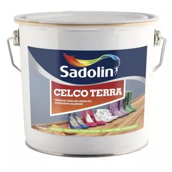 CELCO TERRA 20 2,5L akrila fasādes krāsa, matēta balta, tonējama