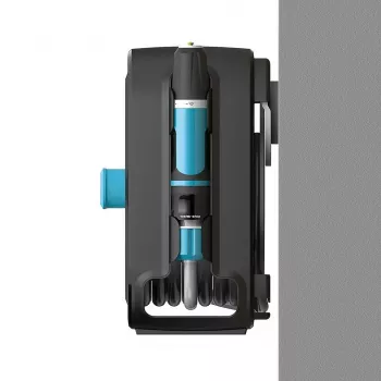 CELLFAST C55-400 Black Drum Box šļūtenes spole, 60m ietilpība, manuālā kloķa, UV un sala izturīga