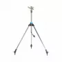 CELLFAST Pulse Sprinkler uz Statīva ar Regulējamu Sektoru 20°-360°, Segums līdz 450 m², Augstums 55-90 cm, 3/4 inch Savienojums, Misija Sprausla