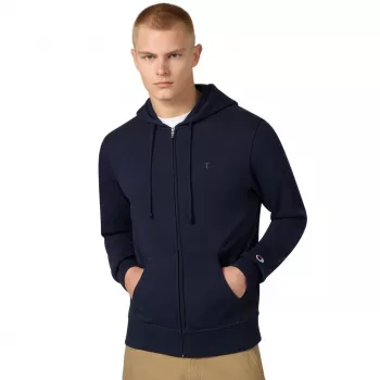 Champion pilna rāvējslēdzēja kapuces džemperis tumši zils 220786 BS501 XL