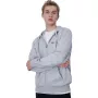 Champion vīriešu rāvējslēdzēja kapuce Grey EM021, izmērs S