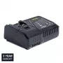 CHARGER CH-1802B-E 18V 5A barošanas bloks ar 90W jaudu, EU spraudnis, melns
