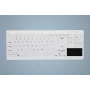 CHERRY Active Key MedicalKey AK-C7412 vadu USB tastatūra, vācu QWERTZ izkārtojums, balta, dezinficējama, IP68