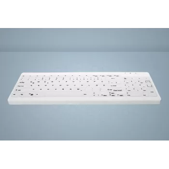 CHERRY Contour Active Key QuickClean AK-C7012 vadu tastatūra, melna, QWERTY, USB