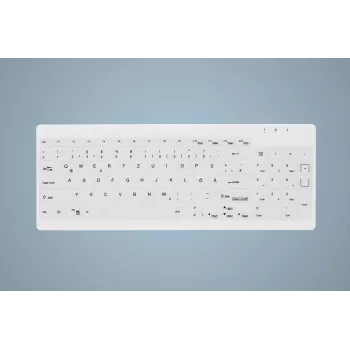 CHERRY Contour Active Key QuickClean AK-C7012 vadu tastatūra, melna, QWERTY, USB