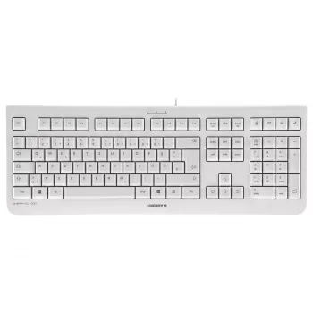 Cherry KC 1000 tastatūra - Pan Nordic - Light Grey