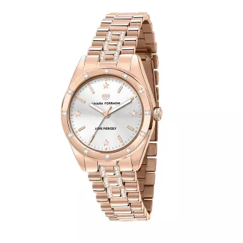 CHIARA FERRAGNI Sieviešu pulkstenis Eyelike R1953100506 – 34 mm sudraba nerūsējošais tērauds, Milānas siets