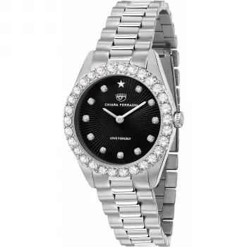 Chiara Ferragni Sieviešu Pulkstenis R1953100510 32 mm Roze Zelts Nerūsējošais Tērauds