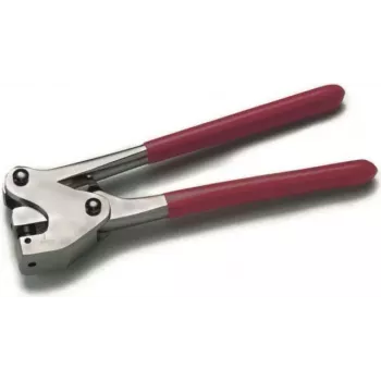 Cimco aizzīmogošanas knaibles 145 mm ar 9 mm presformu, metru aizzīmogiem, svina un plastmasas aizzīmogiem, cinkots tērauds 101692