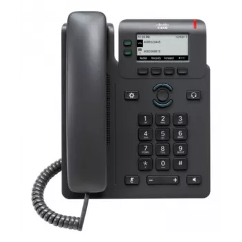 Cisco 6821 IP Phone MPP (CP-6821-3PCC-K9) - SIP galda telefons ar 2.8 inch LCD, PoE un pilna dupleksa audio