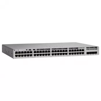 Cisco Catalyst 9200L 48 portu PoE+ komutators ar 4x10G uplink, Network Essentials