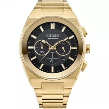 CITIZEN Eco-Drive Chronograph Pulkstenis Vīriešiem CA4582-54E 43mm Nerūsējošais Tērauds