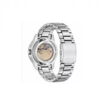 CITIZEN vīriešu automātiskais nirēja pulkstenis NJ0170-83Z 43mm oranžs ciparnīca nerūsējošais tērauds